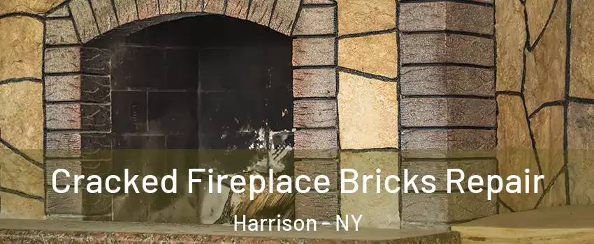  Cracked Fireplace Bricks Repair Harrison - NY