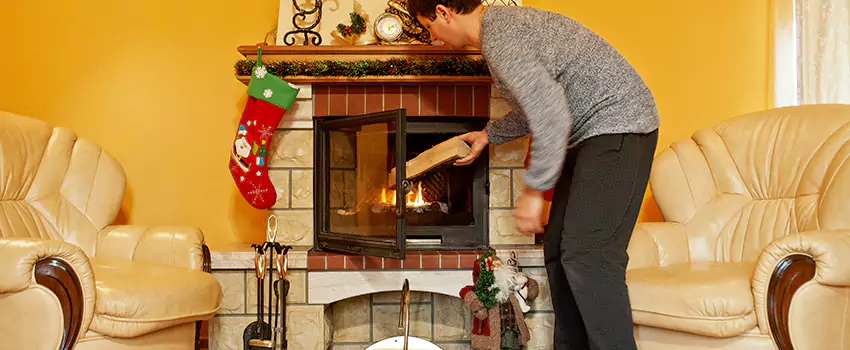 Gas to Wood-Burning Fireplace Conversion Services in Harrison, New York