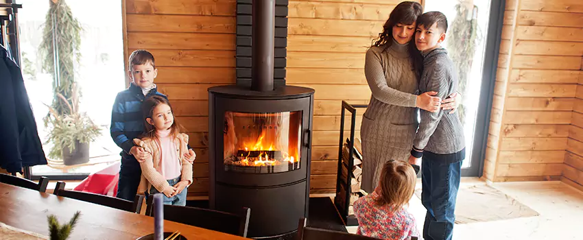Morso Cast Iron Fireplace Insert Installation in Harrison, New York