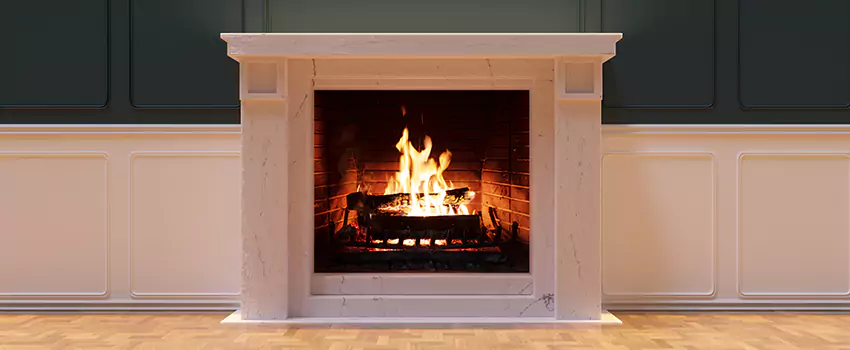 Open Flame Wood-Burning Fireplace Installation Services in Harrison, New York
