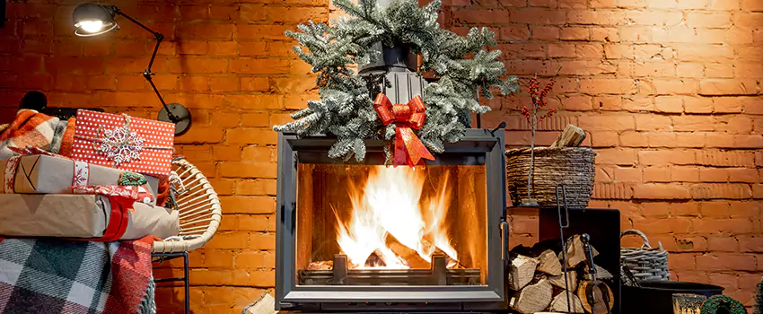 Travis Industries Linear Gas Fireplace Installation in Harrison, New York