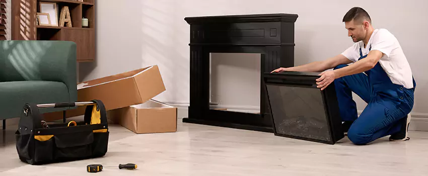 Old Rusted Metal Fireplace Repair And Replacement in Harrison, NY