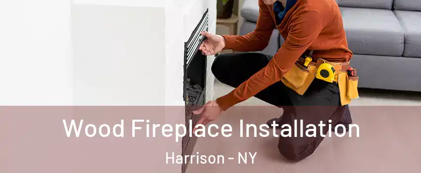  Wood Fireplace Installation Harrison - NY